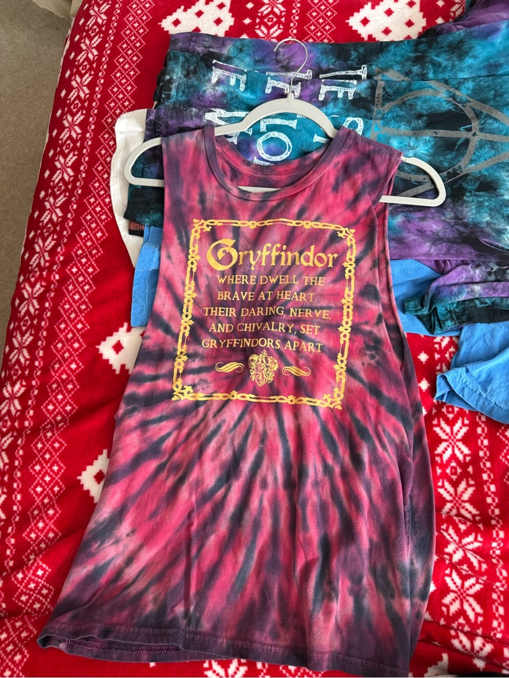 Harry Potter gryffindor tank
